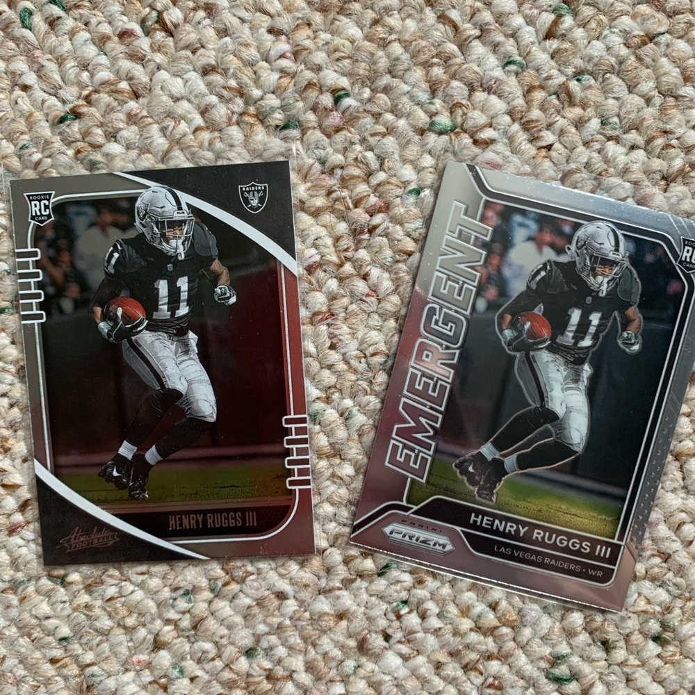 Henry Ruggs Michael Pittman Rookie NFL Card Lot